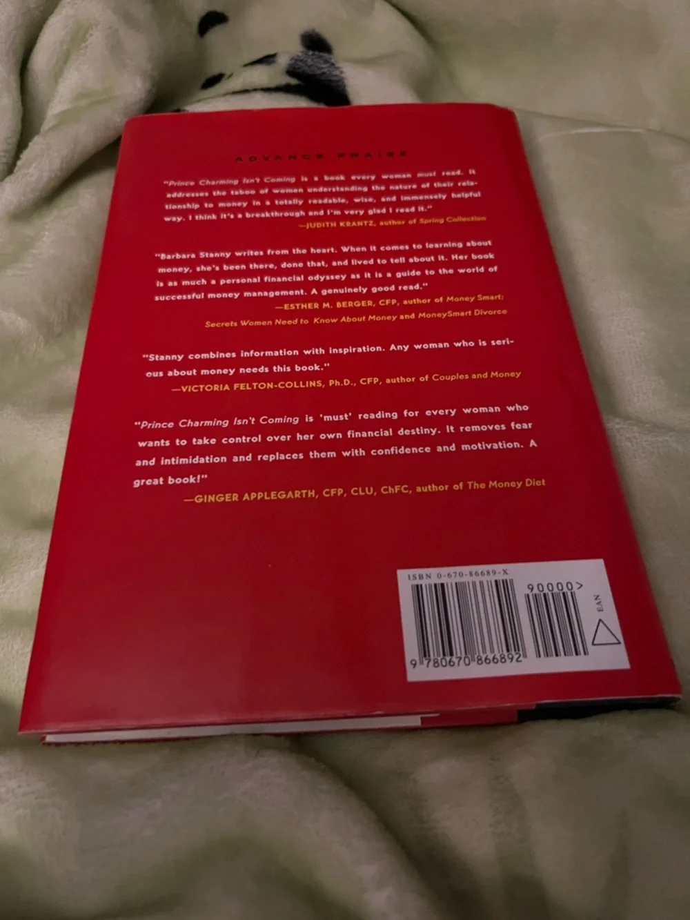 Prince Charming Isn't Coming by Barbara Stanny - Red Hardcover - Picture 4 of 4